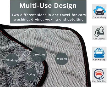 TwistPro Microfiber Car Wash  Drying Towel  Professional Detailing Cloth For Washing Polishing  Wax 3