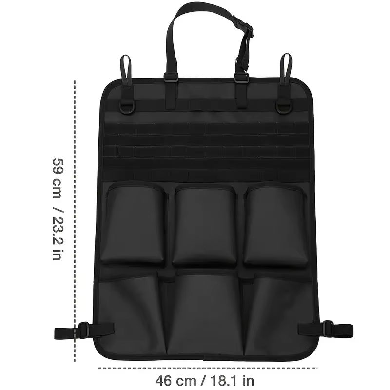 TactiVault SeatBack Organizer Bag  Multifunction Camo Hanging Storage For Car Interior 1