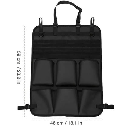 TactiVault SeatBack Organizer Bag  Multifunction Camo Hanging Storage For Car Interior 1