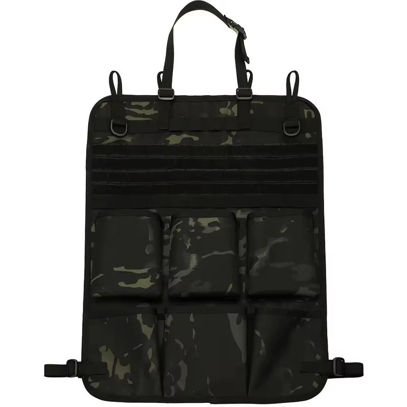 TactiVault SeatBack Organizer Bag  Multifunction Camo Hanging Storage For Car Interior 6