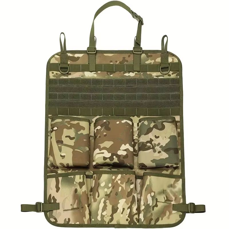 TactiVault SeatBack Organizer Bag  Multifunction Camo Hanging Storage For Car Interior 8