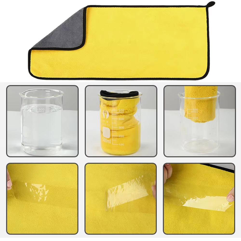 UltraAbsorb Plush Microfiber Car Wash  Dry Cloth High Water Absorption Car Detailing Towel 2