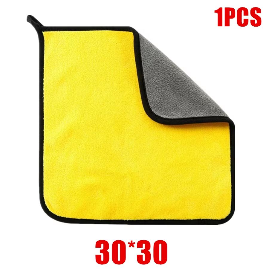 UltraAbsorb Plush Microfiber Car Wash  Dry Cloth High Water Absorption Car Detailing Towel 6