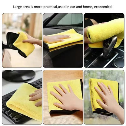 UltraSoft Microfiber Car Detailing Cloths  10Pack HighAbsorbency Wash  Dry Towels 4