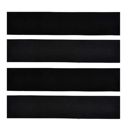 UltraSlim Frameless Adhesive License Plate Holder Kit 4Pack Universal 1