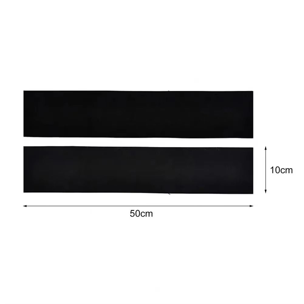 UltraSlim Frameless Adhesive License Plate Holder Kit 4Pack Universal 4