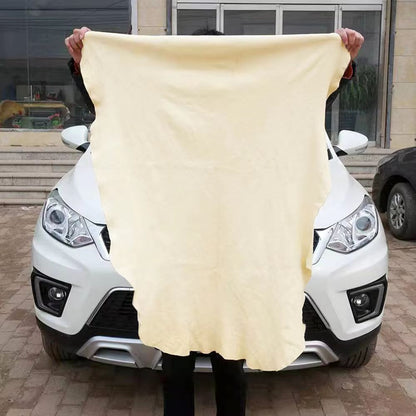 Ultra Absorb Pro Chamois Leather Cleaning Towel – Quick-Dry for Car, Home & Glass