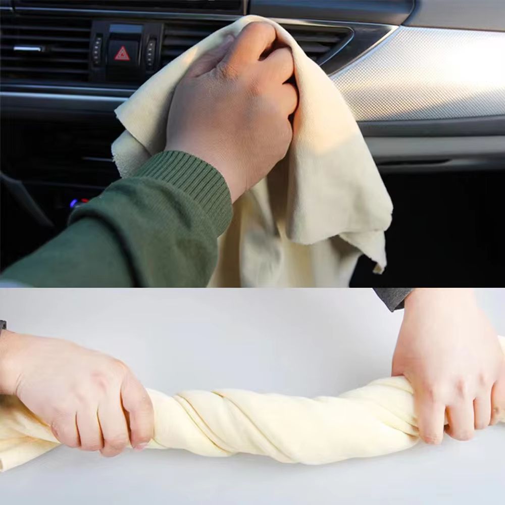 Ultra Absorb Pro Chamois Leather Cleaning Towel  QuickDry For Car Home  Glass 1