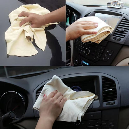 Ultra Absorb Pro Chamois Leather Cleaning Towel  QuickDry For Car Home  Glass 3