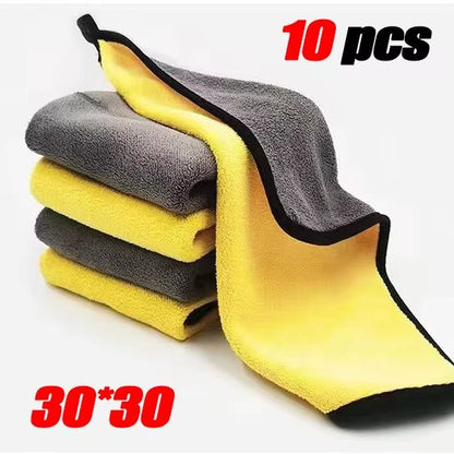 UltraSoft Microfiber Car Wash Towels 10Pack 30x30 Cm  30x60 Cm 6