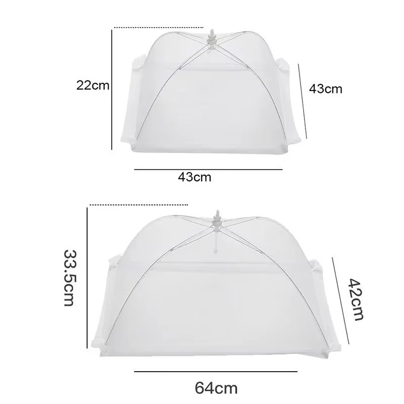 PopUp Mesh Folding Food Cover  Washable  InsectProof Table Dish Protection 5