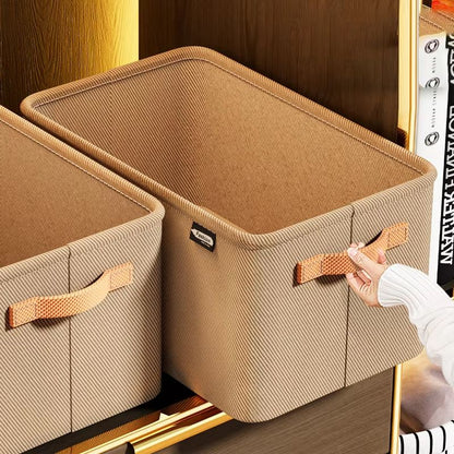 Ultra-Thick Fabric Clothes Storage Box for Sweaters, Jeans & Pants