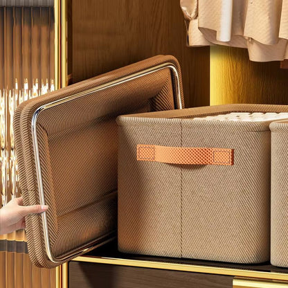 UltraThick Fabric Clothes Storage Box For Sweaters Jeans  Pants 4