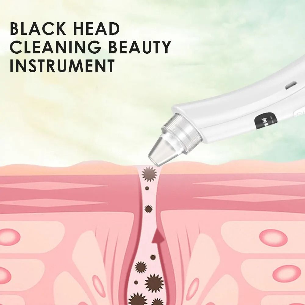 3 Mode Face Pore Vacuum Skin Cleanser Dead Skin Remover Facial Tool 2