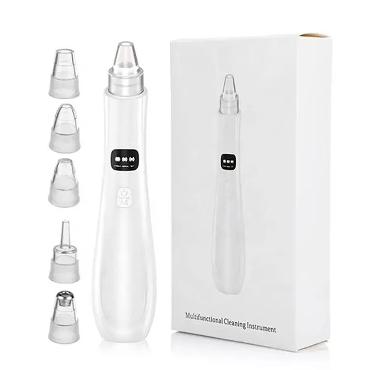 3 Mode Face Pore Vacuum Skin Cleanser Dead Skin Remover Facial Tool 6
