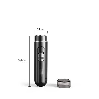 Compact USB Rechargeable Wet And Dry Electric Razor For Men Travel Car Home 2