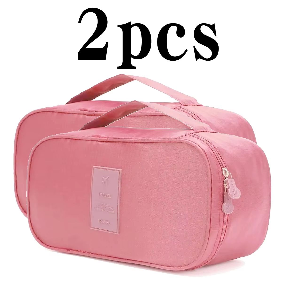 TravelEase MultiFunction Organizer Bag  Toiletry Underwear  Bra Storage Case 9