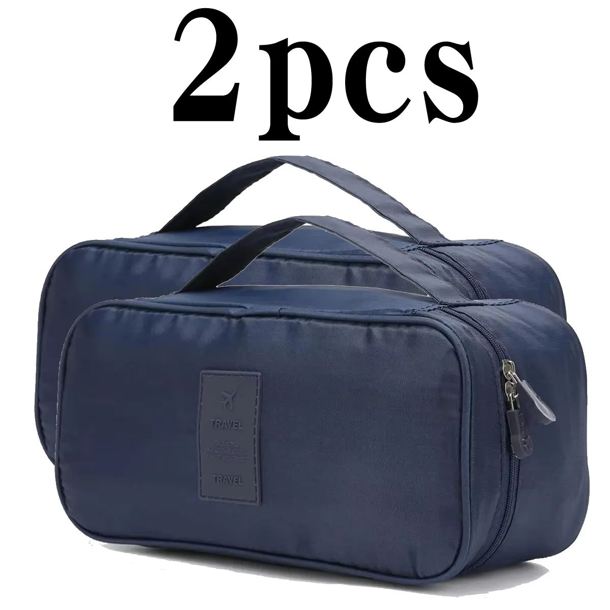 TravelEase MultiFunction Organizer Bag  Toiletry Underwear  Bra Storage Case 7