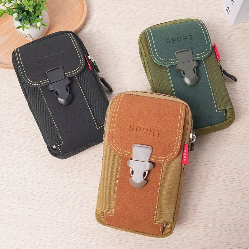 TactiGear Mens Tactical Molle Phone Holster Belt Pouch Waist Bag  Card Holder 1