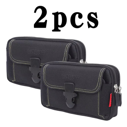 TactiGear Mens Tactical Molle Phone Holster Belt Pouch Waist Bag  Card Holder 15