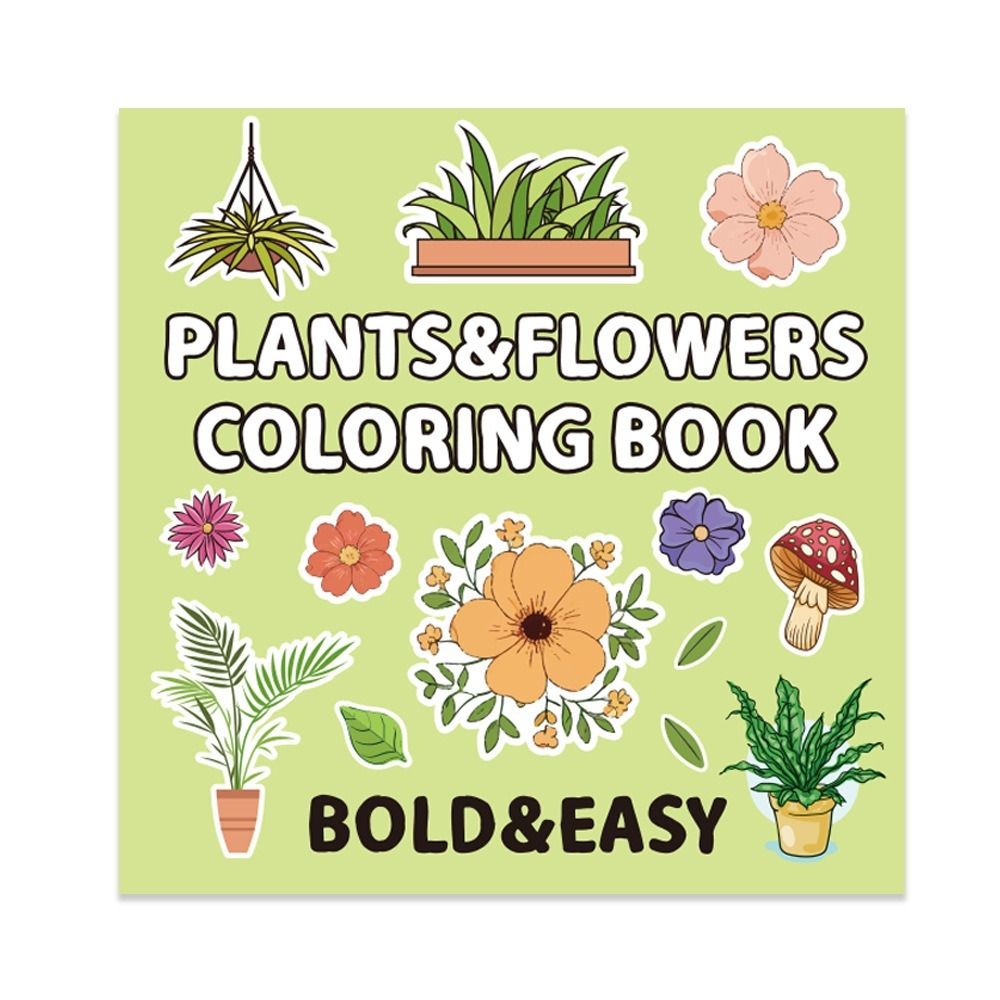 Educational Graffiti Painting Book, Vegetables Fruit Insects Coloring Book, Spring and Easter Doodles
