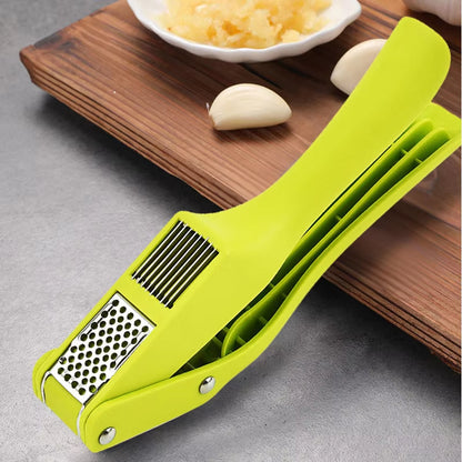 2 In 1 Multifunctional Manual Pull Type, Practical Garlic Press, Garlic Punch Kitchen Gadget Cooking Accessories