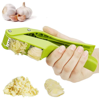 2 In 1 Multifunctional Manual Pull Type, Practical Garlic Press, Garlic Punch Kitchen Gadget Cooking Accessories