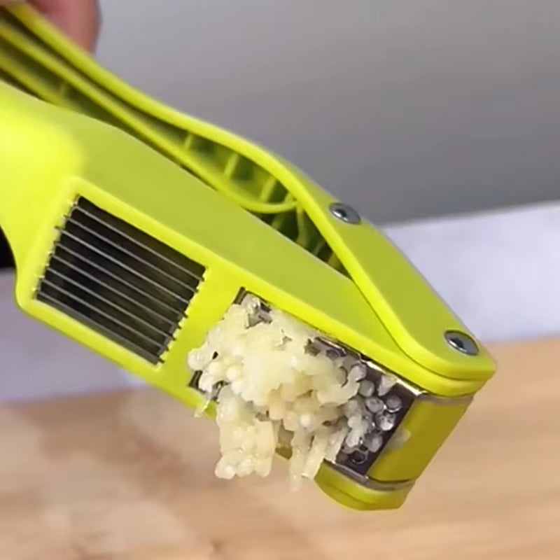 2 In 1 Multifunctional Manual Pull Type, Practical Garlic Press, Garlic Punch Kitchen Gadget Cooking Accessories