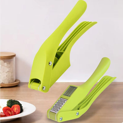 2 In 1 Multifunctional Manual Pull Type, Practical Garlic Press, Garlic Punch Kitchen Gadget Cooking Accessories