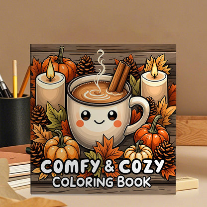 Stress Relief Coloring Book For Adults Funny Cartoon Doodles Educational Graffiti Painting Gift For 10