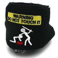 Motorcycle Brake Reservoir Sock Cover 3D Oil Fluid Tank Protector Premium Front Reservoir Guard 1
