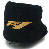 Motorcycle Brake Reservoir Sock Cover 3D Oil Fluid Tank Protector Premium Front Reservoir Guard 5