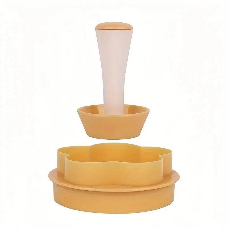 Mini Tart Shell Mold And Pastry Tamper Set  NonStick Plastic Tart Maker For Cookies Cupcakes And De 6