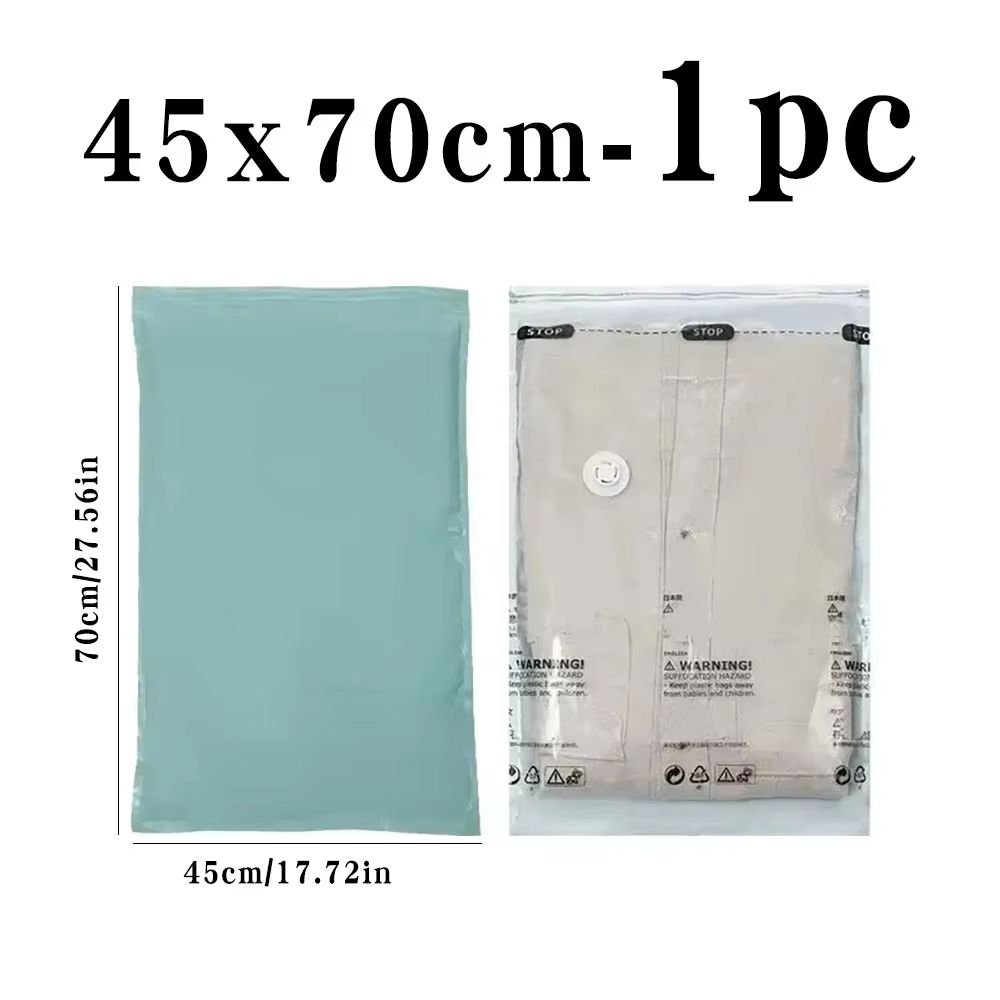 NoPump Mega Compression Storage Bags  Large Reusable Vacuum Bags For Clothes  Blankets 6