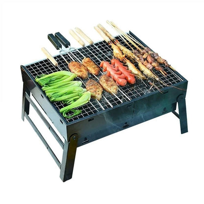 Portable Foldable Charcoal Grill  Outdoor BBQ Stove For Camping Tailgating And Picnics 1
