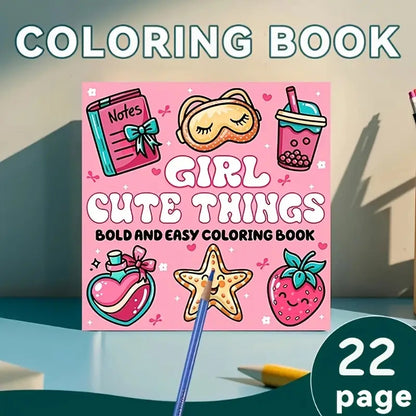 A Popular, Cute Coloring Book, A Bestseller for Trendy Christmas and Halloween Drawing Pages