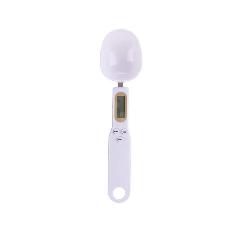Electronic Measuring Spoon Scale, LCD Digital Kitchen Tool Adjustable Weighing Spoon for Coffee, Food, Flour, and Baking