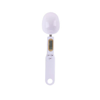 Electronic Measuring Spoon Scale, LCD Digital Kitchen Tool Adjustable Weighing Spoon for Coffee, Food, Flour, and Baking