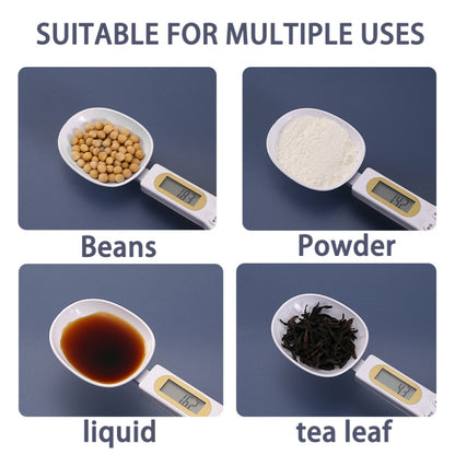 Electronic Measuring Spoon Scale, LCD Digital Kitchen Tool Adjustable Weighing Spoon for Coffee, Food, Flour, and Baking
