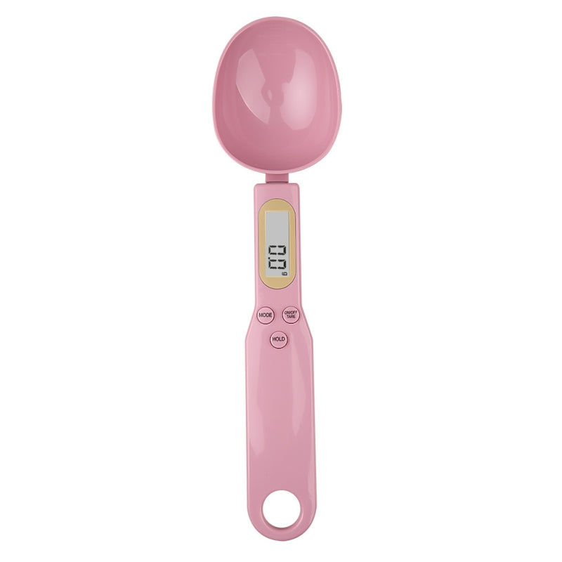 Electronic Measuring Spoon Scale, LCD Digital Kitchen Tool Adjustable Weighing Spoon for Coffee, Food, Flour, and Baking