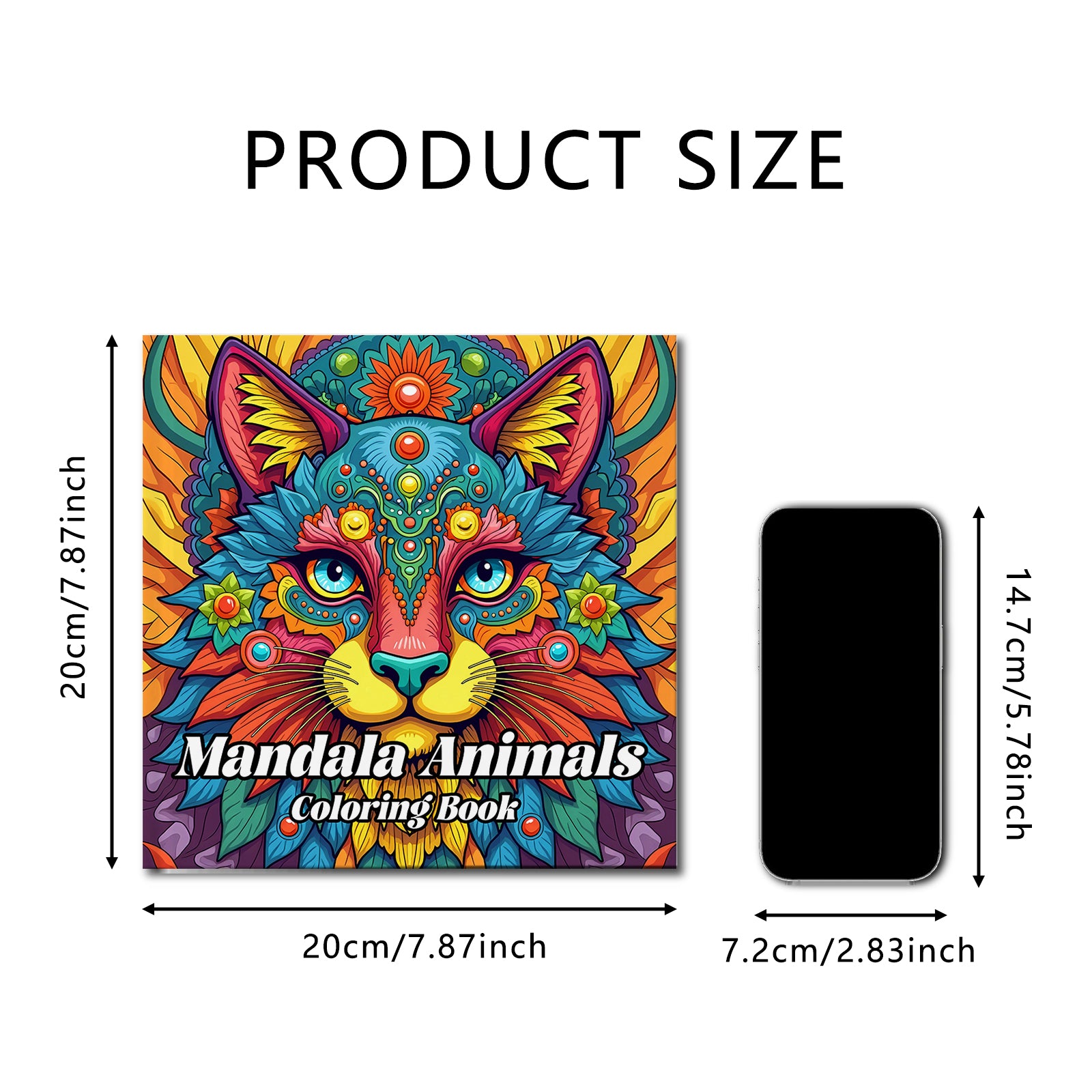 Animals Paradise Colouring Book, The Perfect Gift for Birthday Parties, Stress Relief, and Creative Graffiti Art