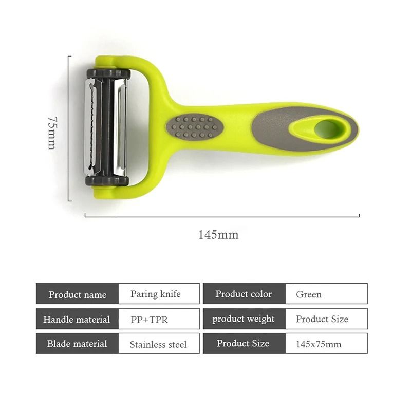 3 In 1 Vegetable Peeler With Knife Sleeve It Can Be Used For Slicingsection And Peel It Can Effecti 6