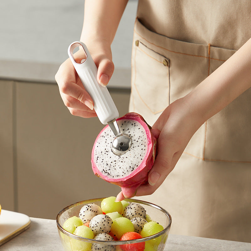 Fruit Spoon Watermelon Digging Ball Scoop Ice Cream Scoop Stainless Steel Ball Digger Kitchen Suppl 1