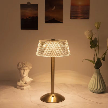 LuminaCharge LED TouchDimming USB Table Lamp European Style 2