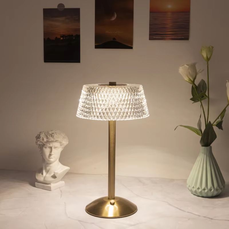LuminaCharge LED TouchDimming USB Table Lamp European Style 3