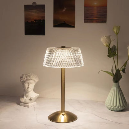 LuminaCharge LED TouchDimming USB Table Lamp European Style 3