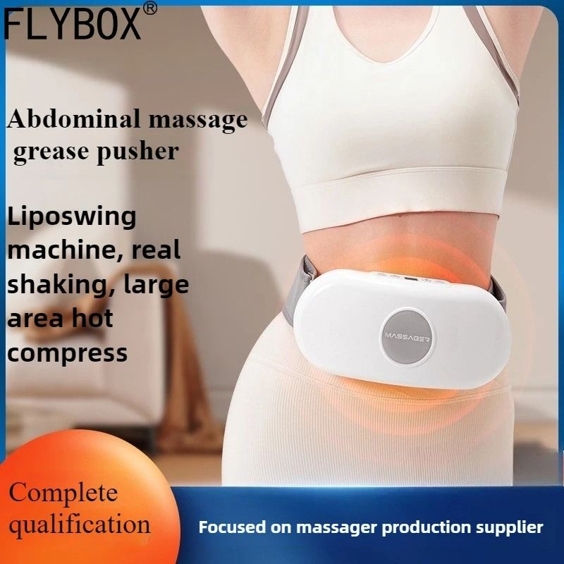 Electric Belly Shaking Massager Portable Wireless Abdominal Massage Belt Machine