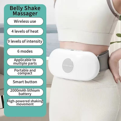 Electric Belly Shaking Massager Portable Wireless Abdominal Massage Belt Machine 1