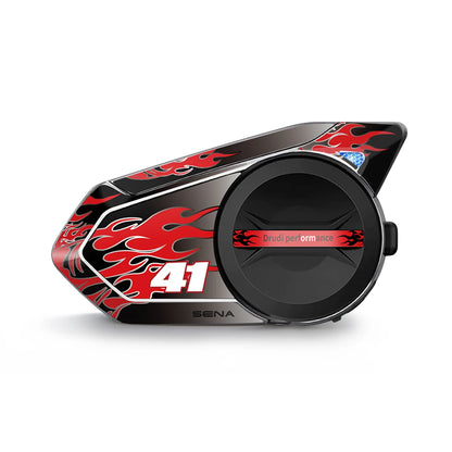 Bluetooth Headset for Motorcycle Helmet, Earphone Headphone Decorative Stickers, Protective Decals Accessories