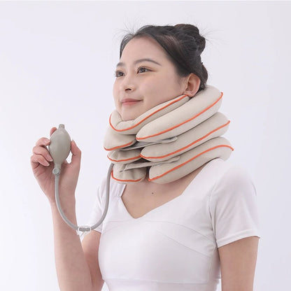 Medical Cervical Neck Traction Inflatable Neck Stretcher Brace